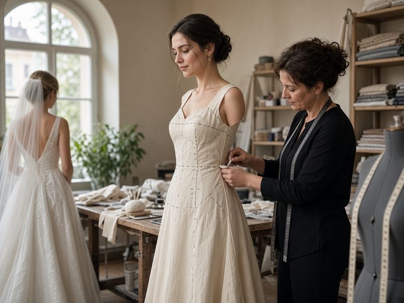 Bridal fittings at Sciugquadr House