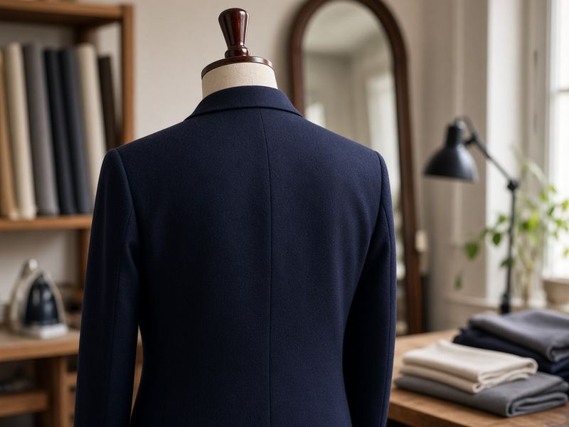 Jacket shoulders at Sciugquadr House