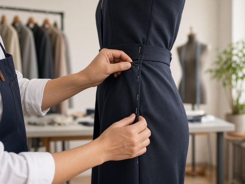 Waist & side seams at Sciugquadr House